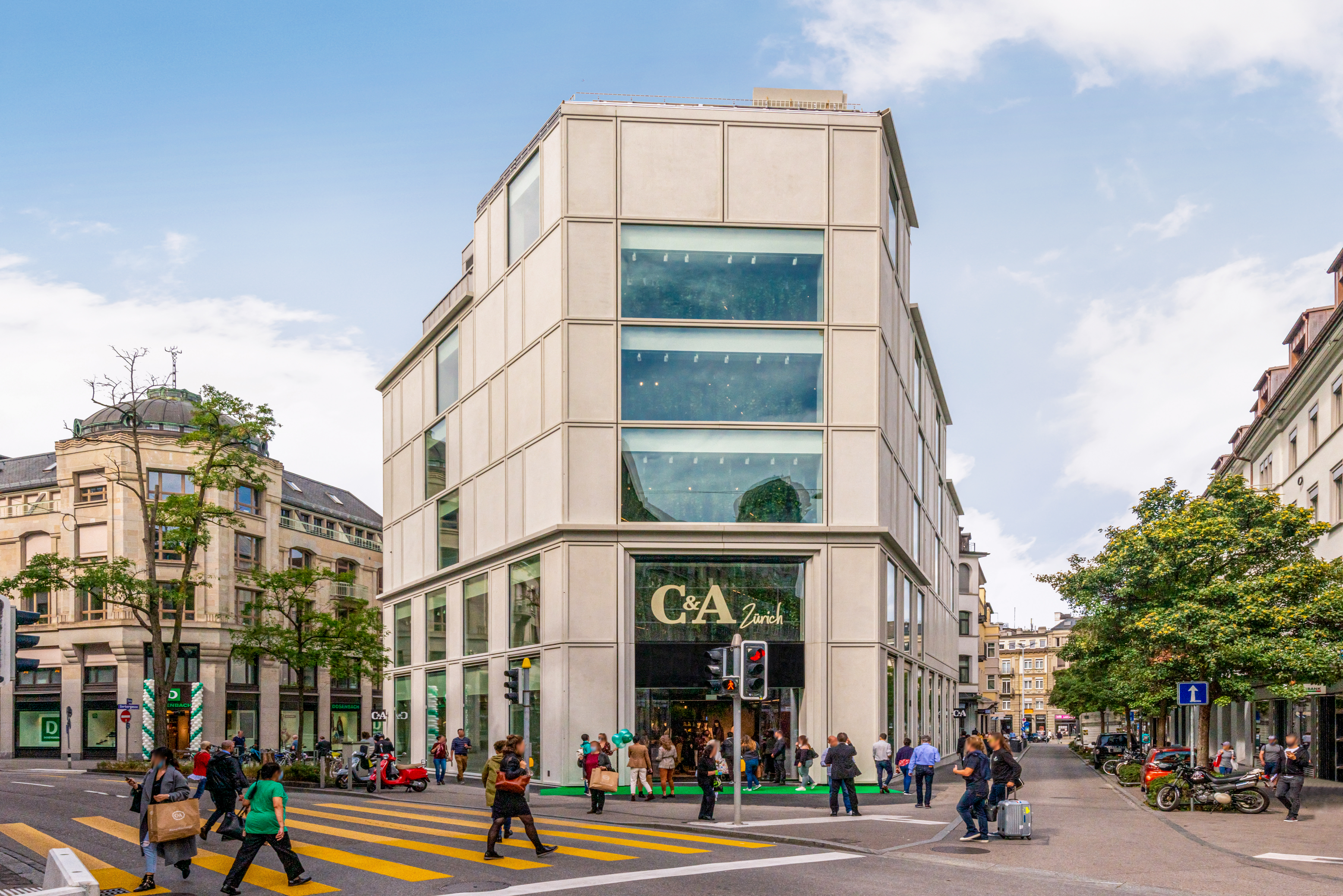 Redevco completes redeveloped c&a flagship store in zurich